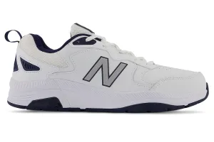 New Balance 857v3 2E White/Navy Mens