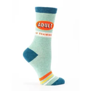 Adult In Training Socks Women's Crew Sock