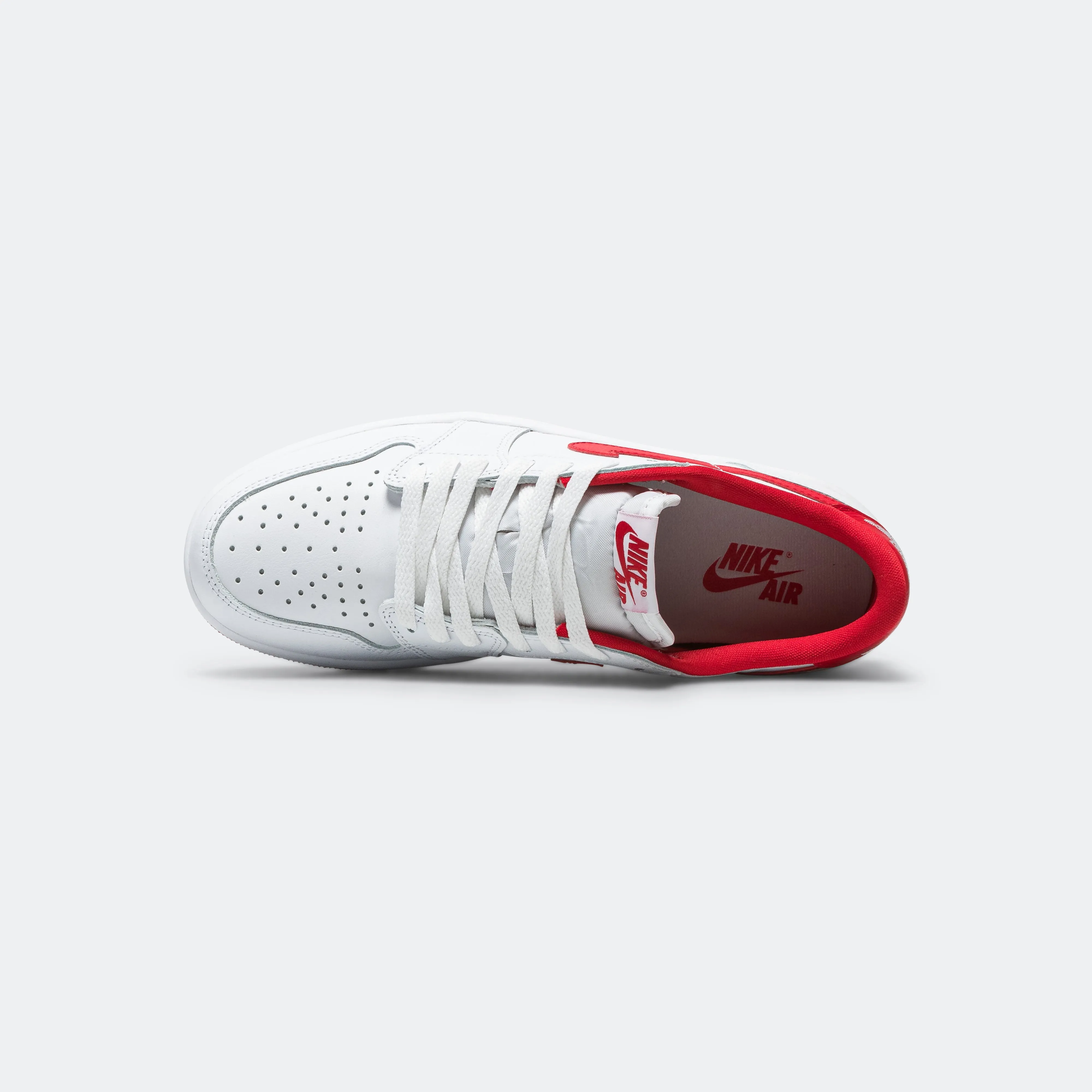 Air Jordan 1 Retro Low OG - White/University Red