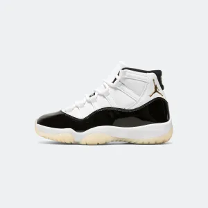 Air Jordan 11 Gratitude - Premium White/Metallic Gold-Black Sneakers for Ultimate Style and Comfort