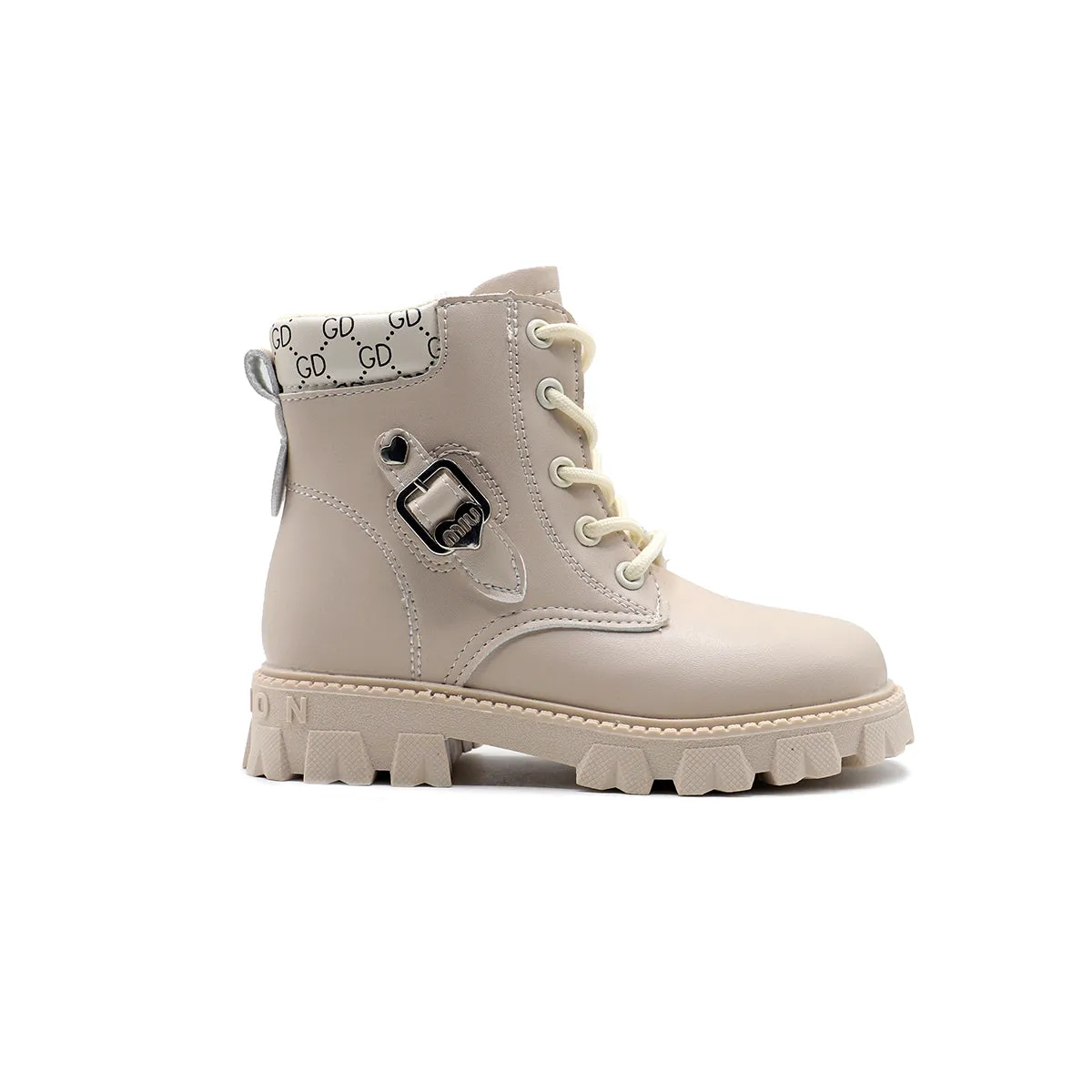 Beige Casual Boots G60019