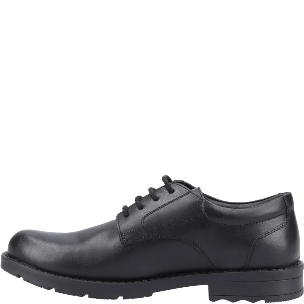 Black Bruno Junior School Shoes