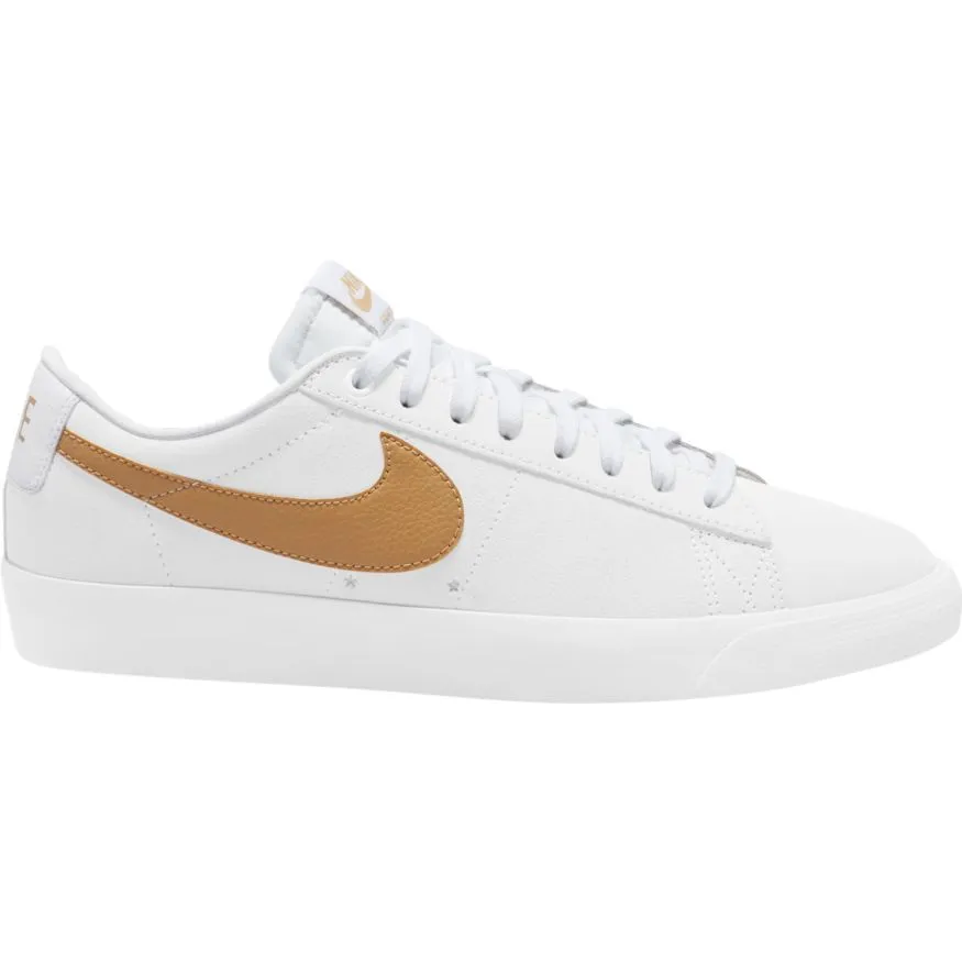 Blazer Lo (White/Club Gold)