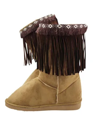 Boho Style Wispy Fringe Boot Topper