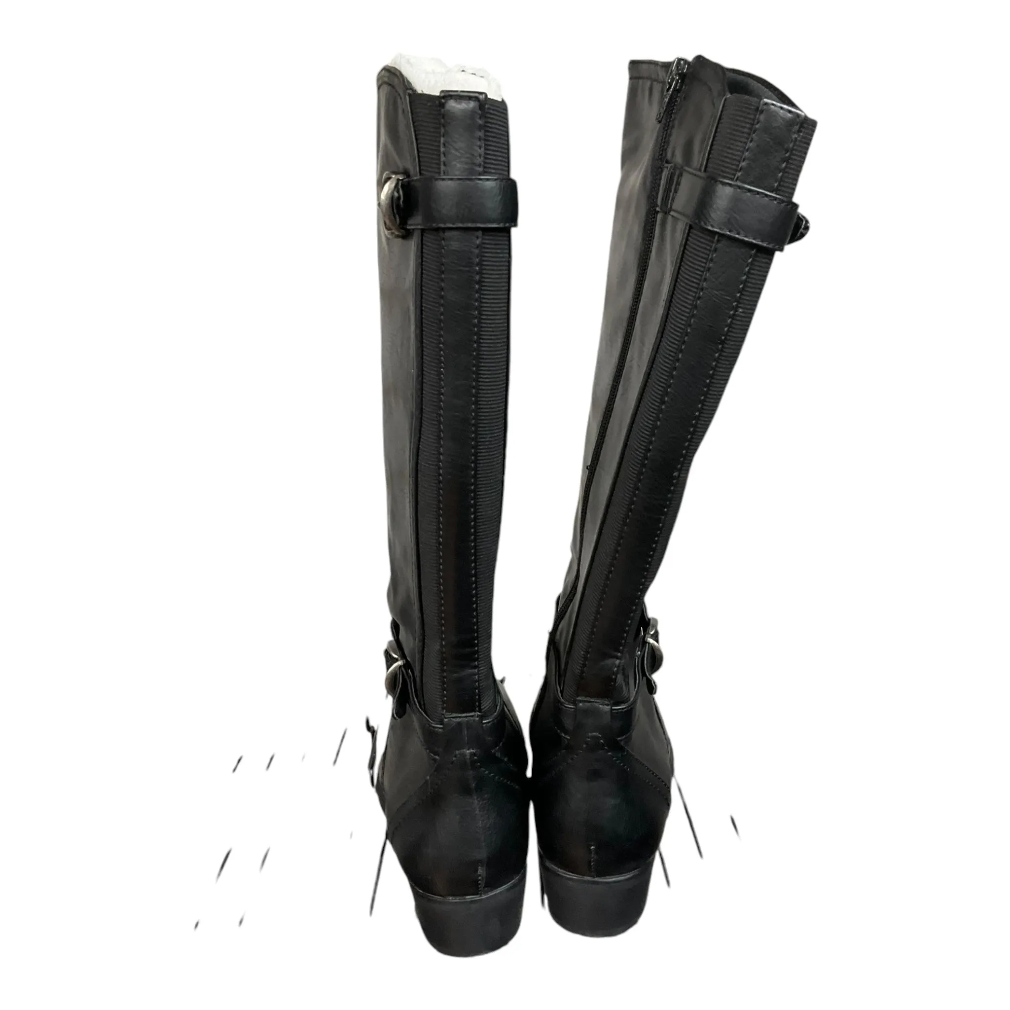 Boots Knee Flats By Bare Traps In Black, Size: 8.5