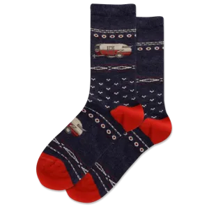 Camper Fair Isle Kid's Crew Socks