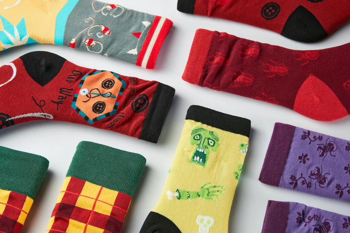 Coraline Circus Socks