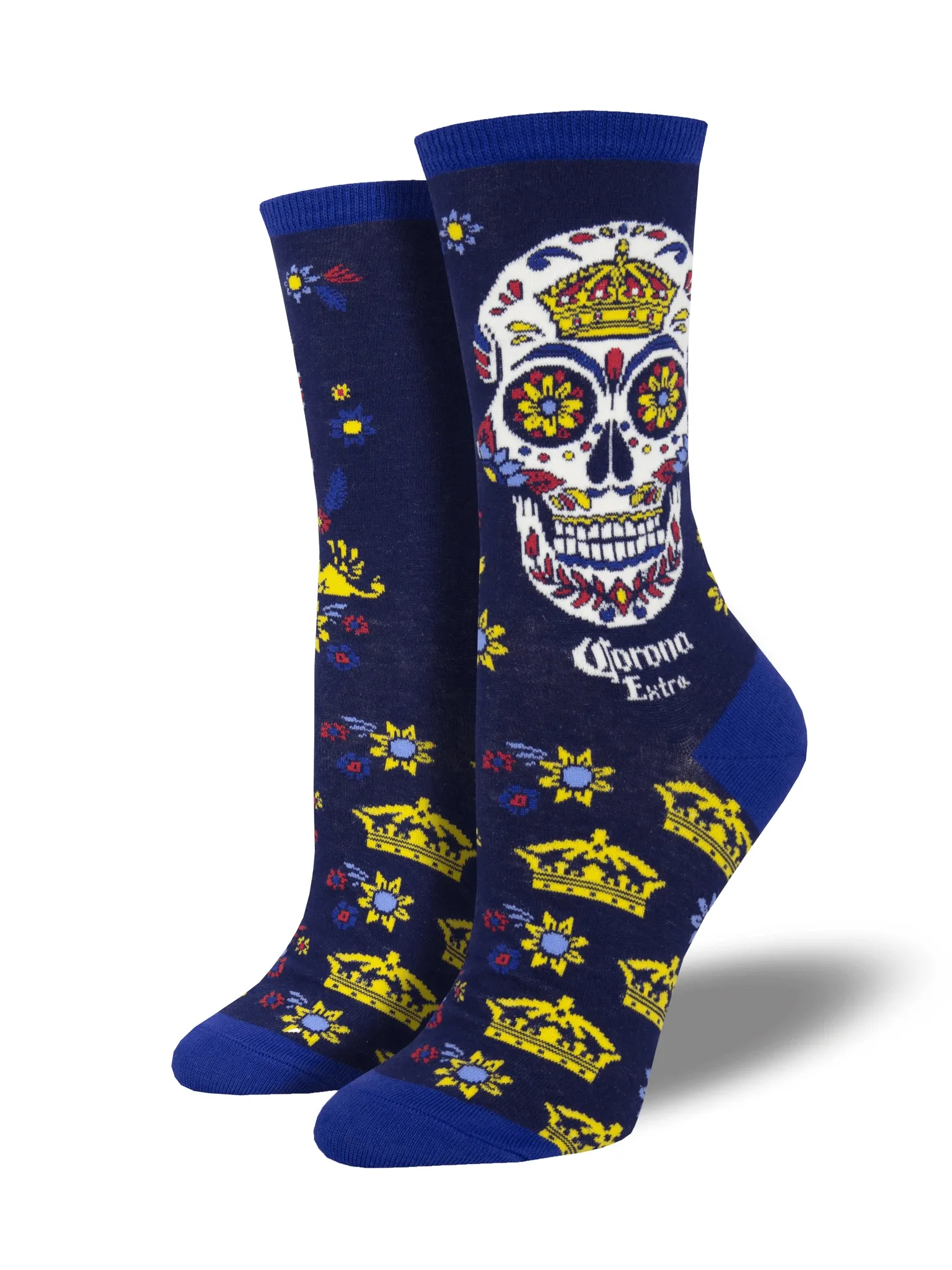 Corona Muertos Socks Women's Crew Sock