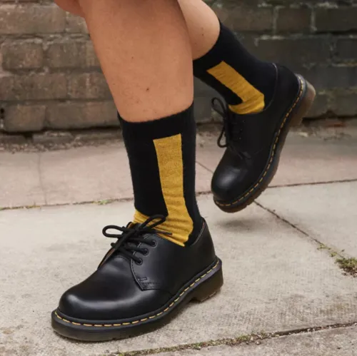 Dr. Martens Socks - Double Doc - Black/Yellow