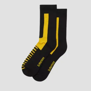 Dr. Martens Socks - Double Doc - Black/Yellow