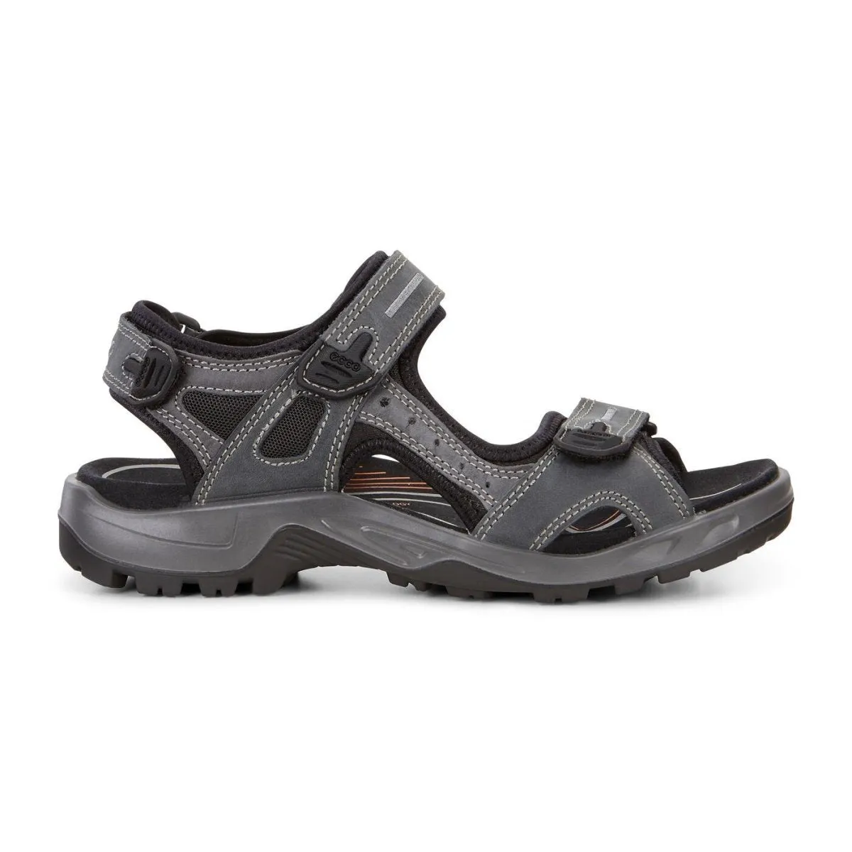 ECCO Marine Blue Mens Yucatan Sandal - Optimized Title