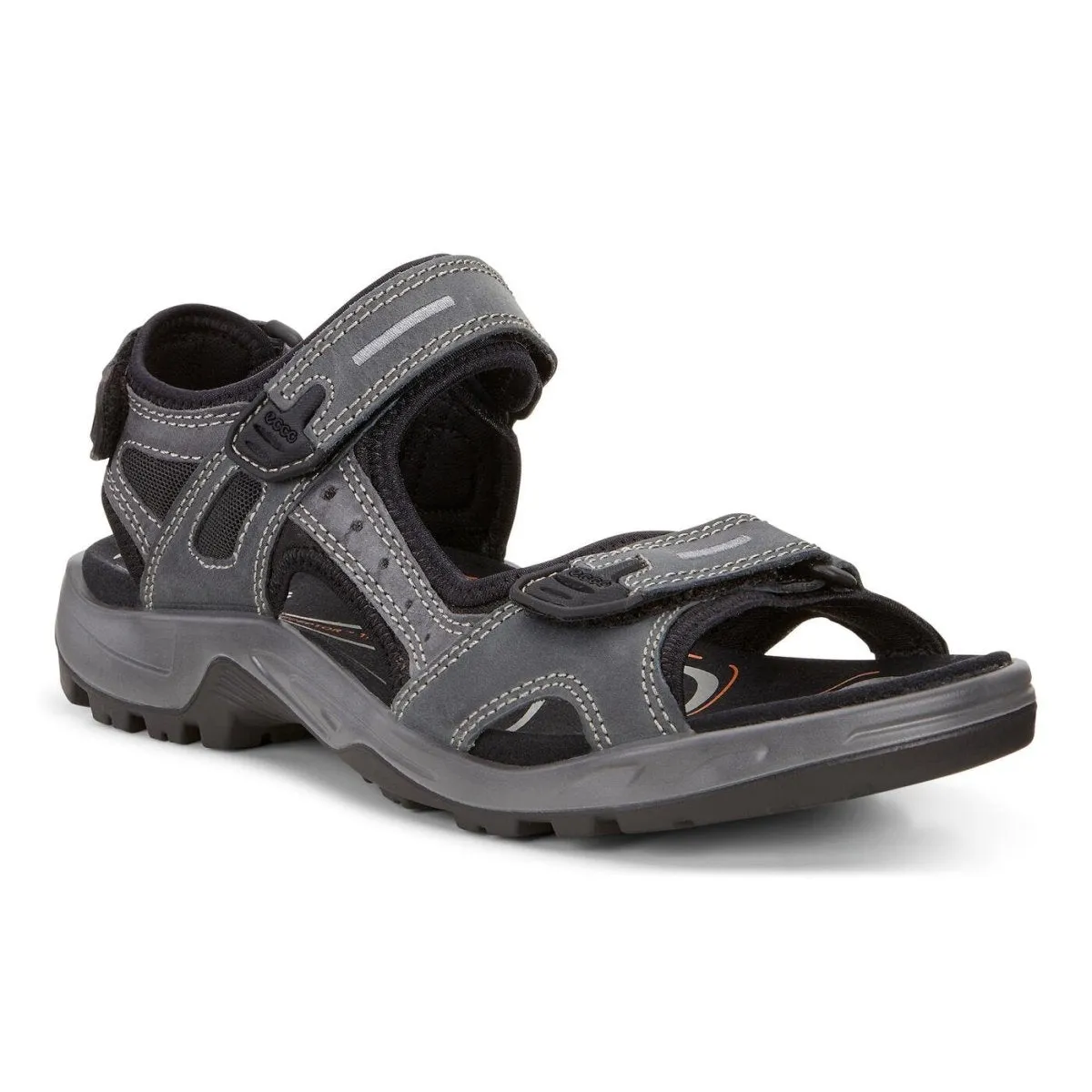 ECCO Marine Blue Mens Yucatan Sandal - Optimized Title