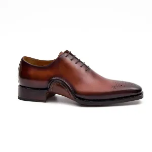 Goodyear Handmade Patina Oxford Shoes