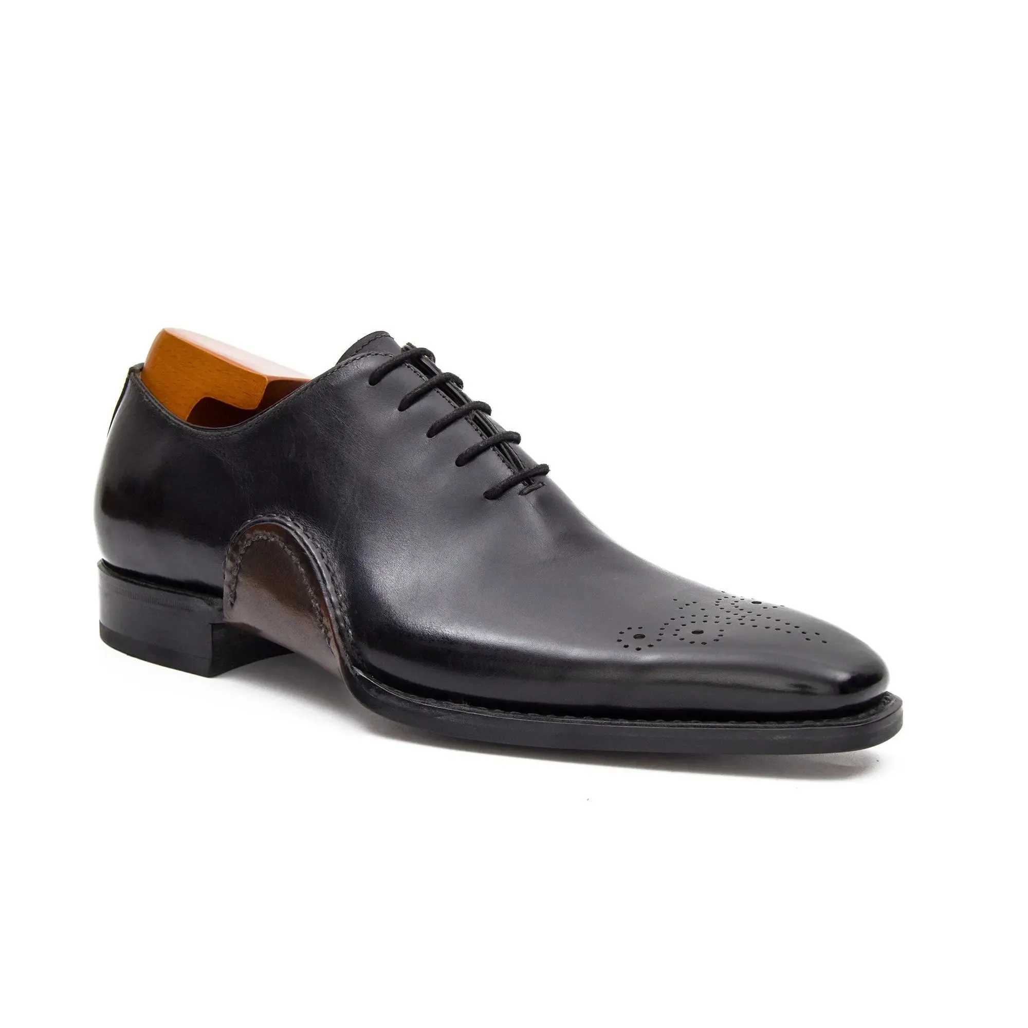 Goodyear Handmade Patina Oxford Shoes