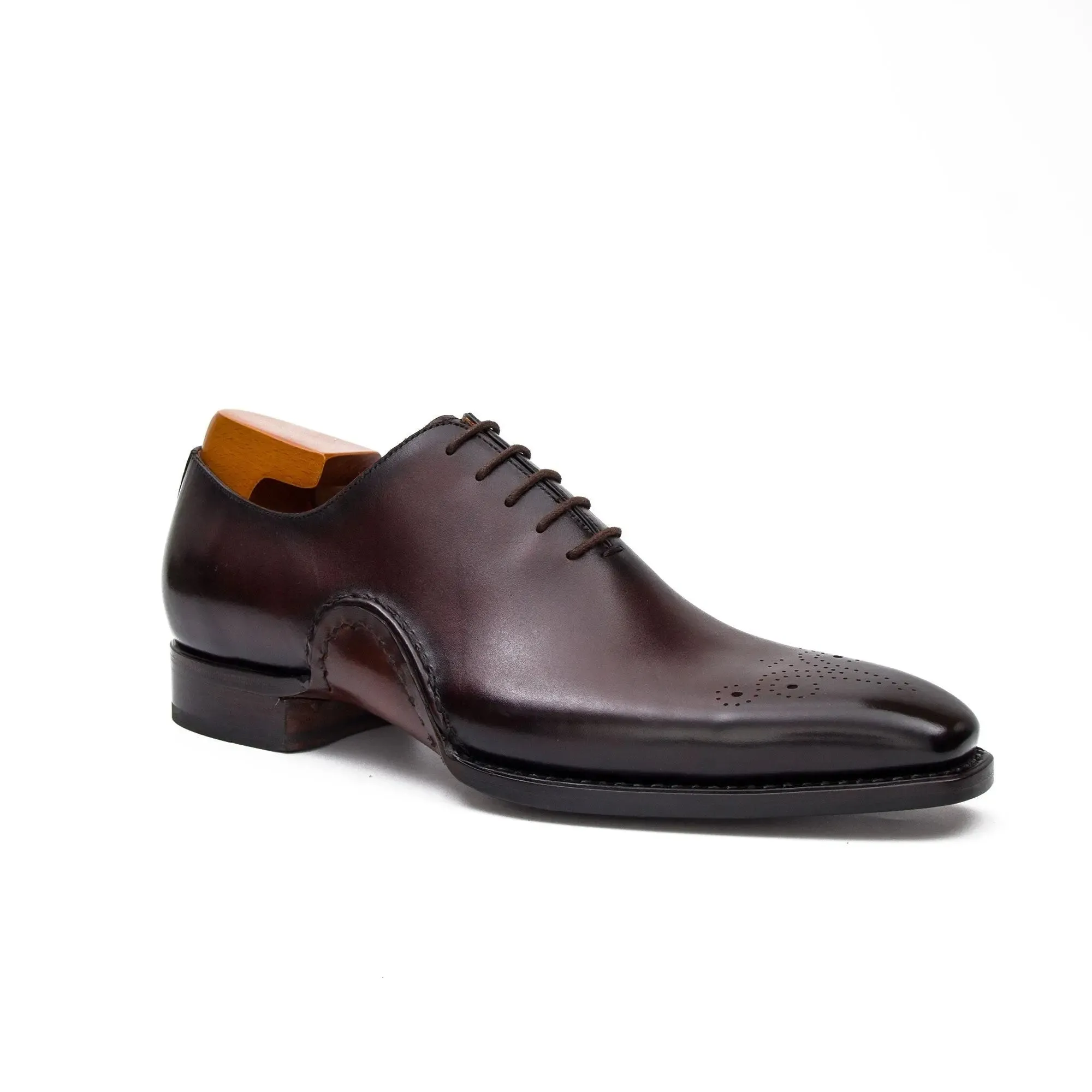 Goodyear Handmade Patina Oxford Shoes