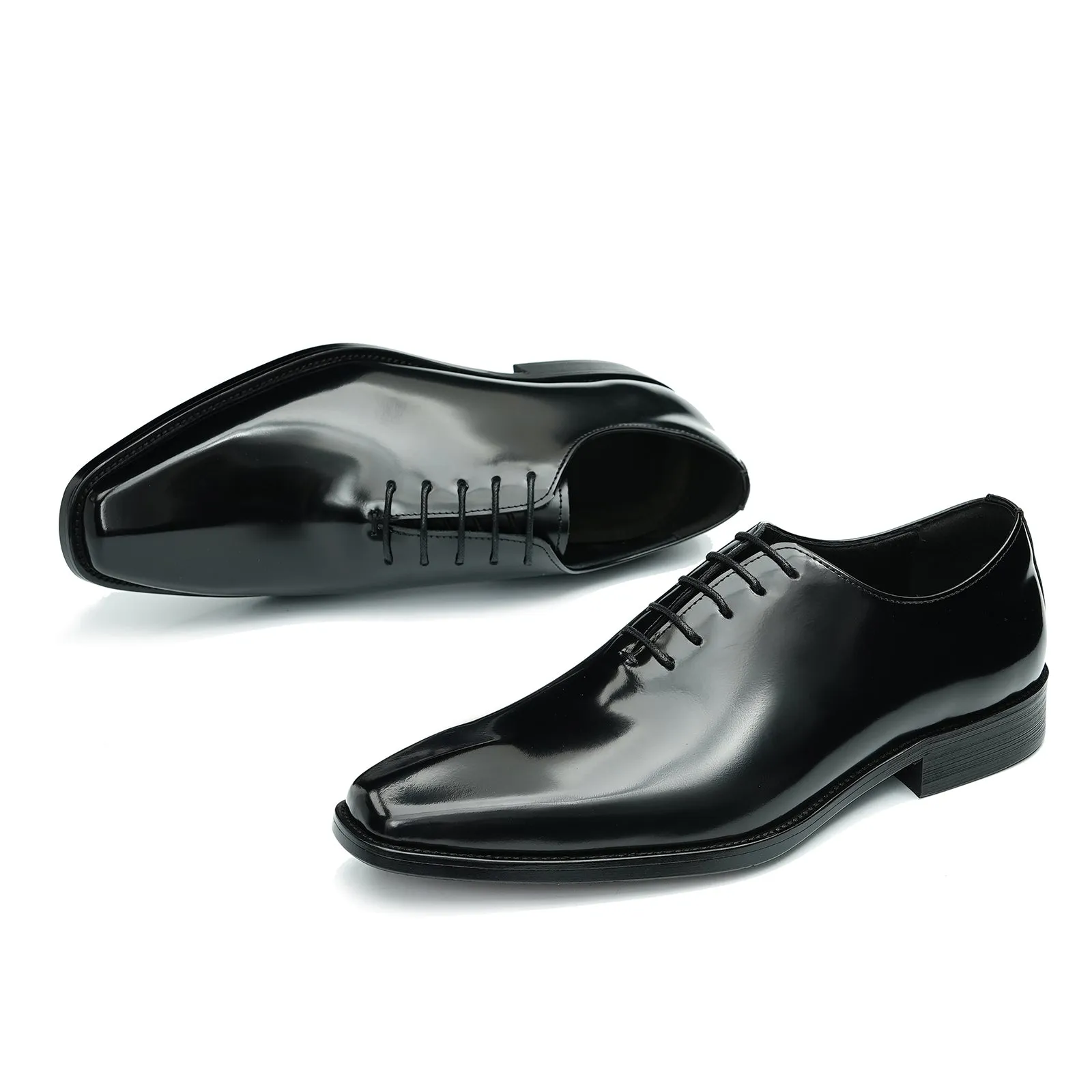 Handmade Black oxford shoes