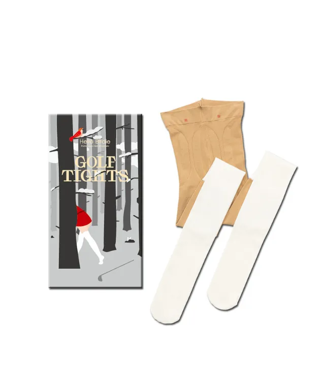 Hello Birdie Fleece Over Knee Stockings