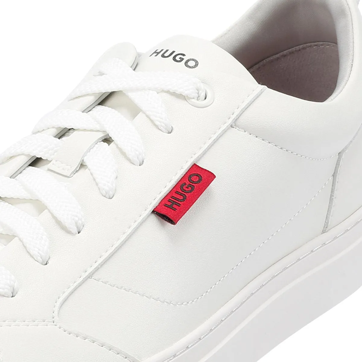 Hugo Morrie Tennis Men's White Trainers