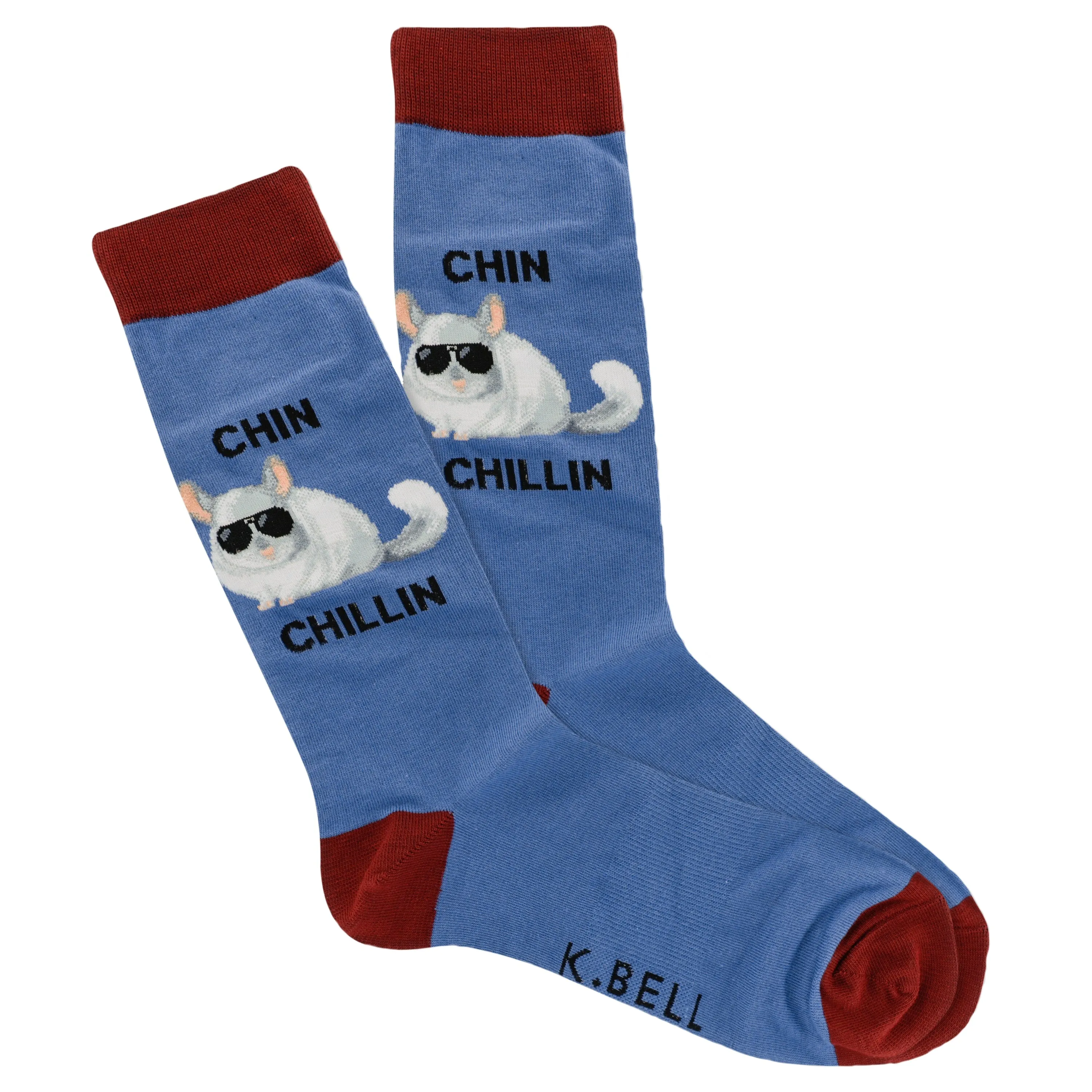 K Bell Adult Chin Chillin Socks