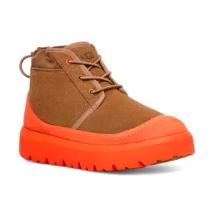 Mens Neumel Weather-Resistant Hybrid Boot in Chestnut Orange