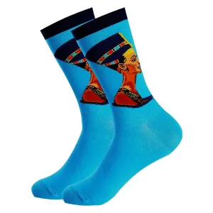 Nefertiti Famous Art Socks