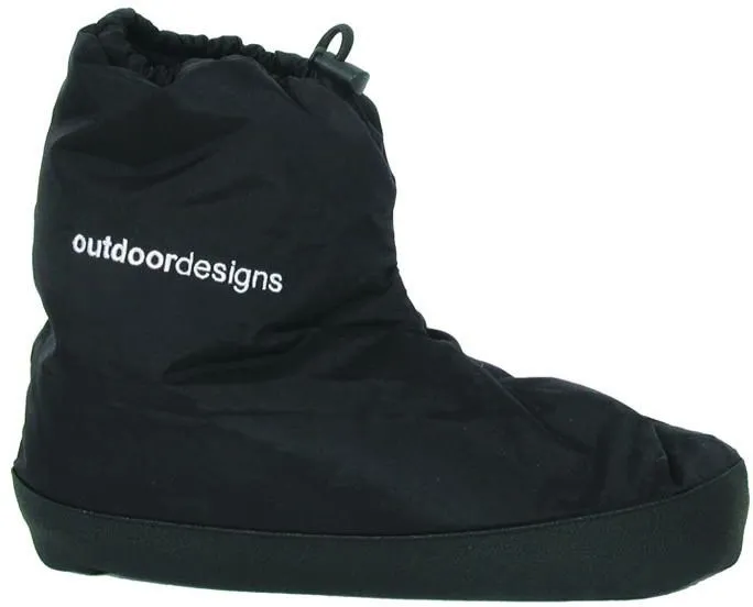 Outdoor Designs Down Booties Black