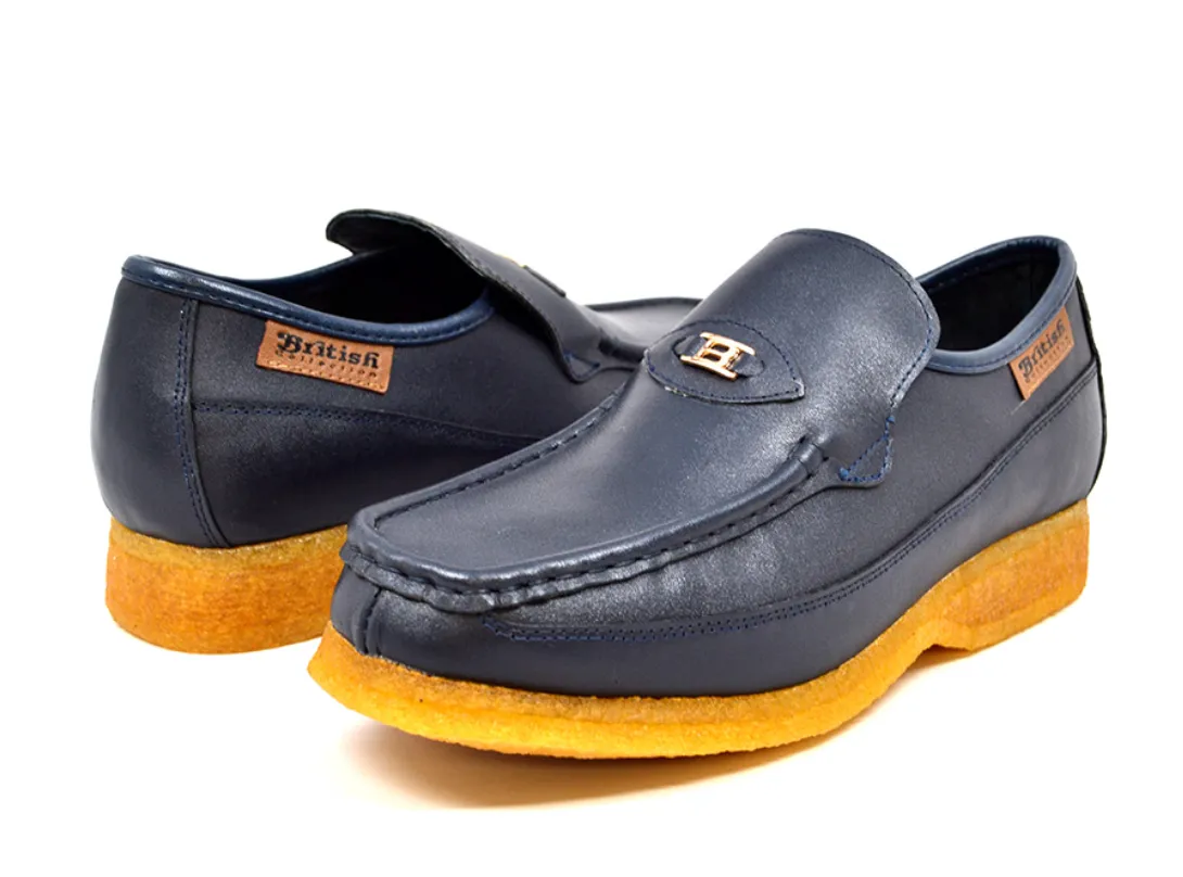 Power 1 Hand Crafted Leather Shoes with Leather Inner Lining - Power 1 by British Collection