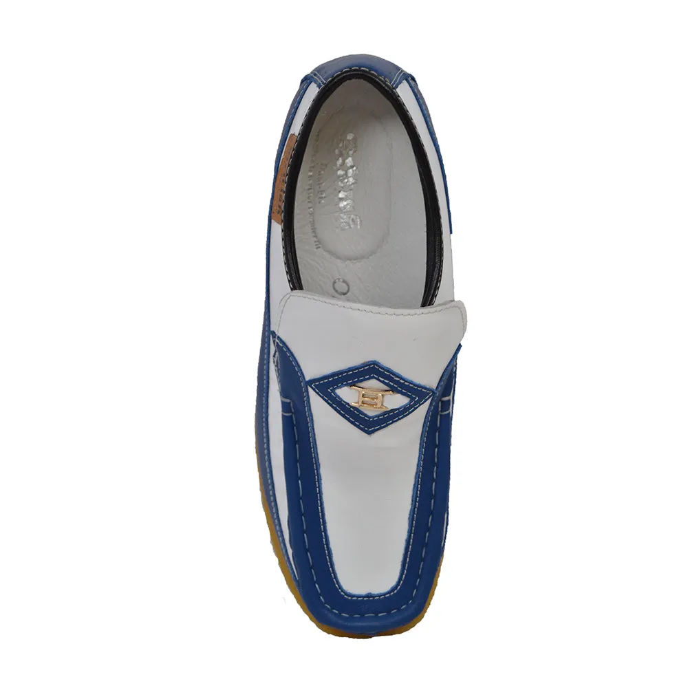 Power 1 Hand Crafted Leather Shoes with Leather Inner Lining - Power 1 by British Collection