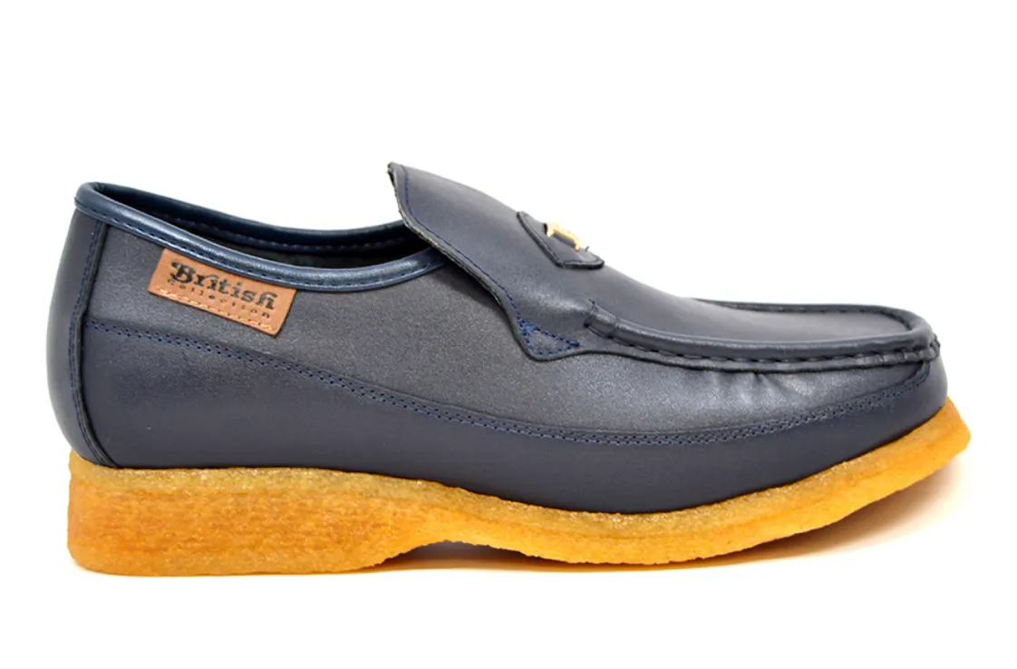 Power 1 Hand Crafted Leather Shoes with Leather Inner Lining - Power 1 by British Collection