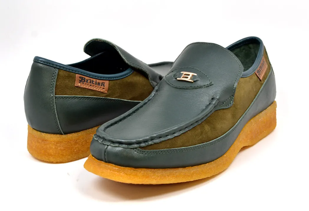 Power 1 Hand Crafted Leather Shoes with Leather Inner Lining - Power 1 by British Collection