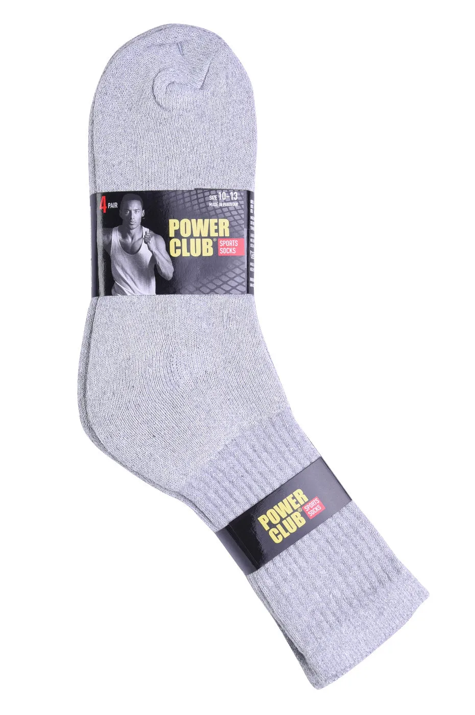 POWER CLUB CREW SPORTS SOCKS (PC274_G/P)