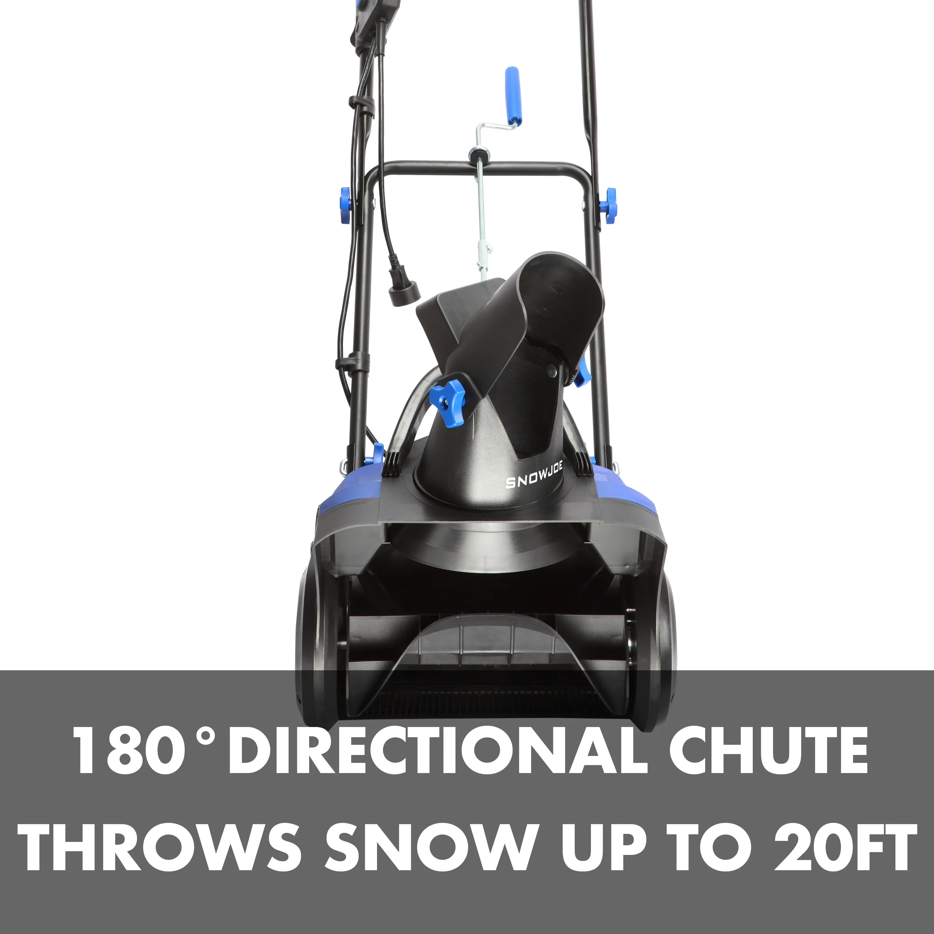 Snow Joe SJ615E Electric Walk-Behind Single-Stage Snow Blower | 15-inch | 11-amp