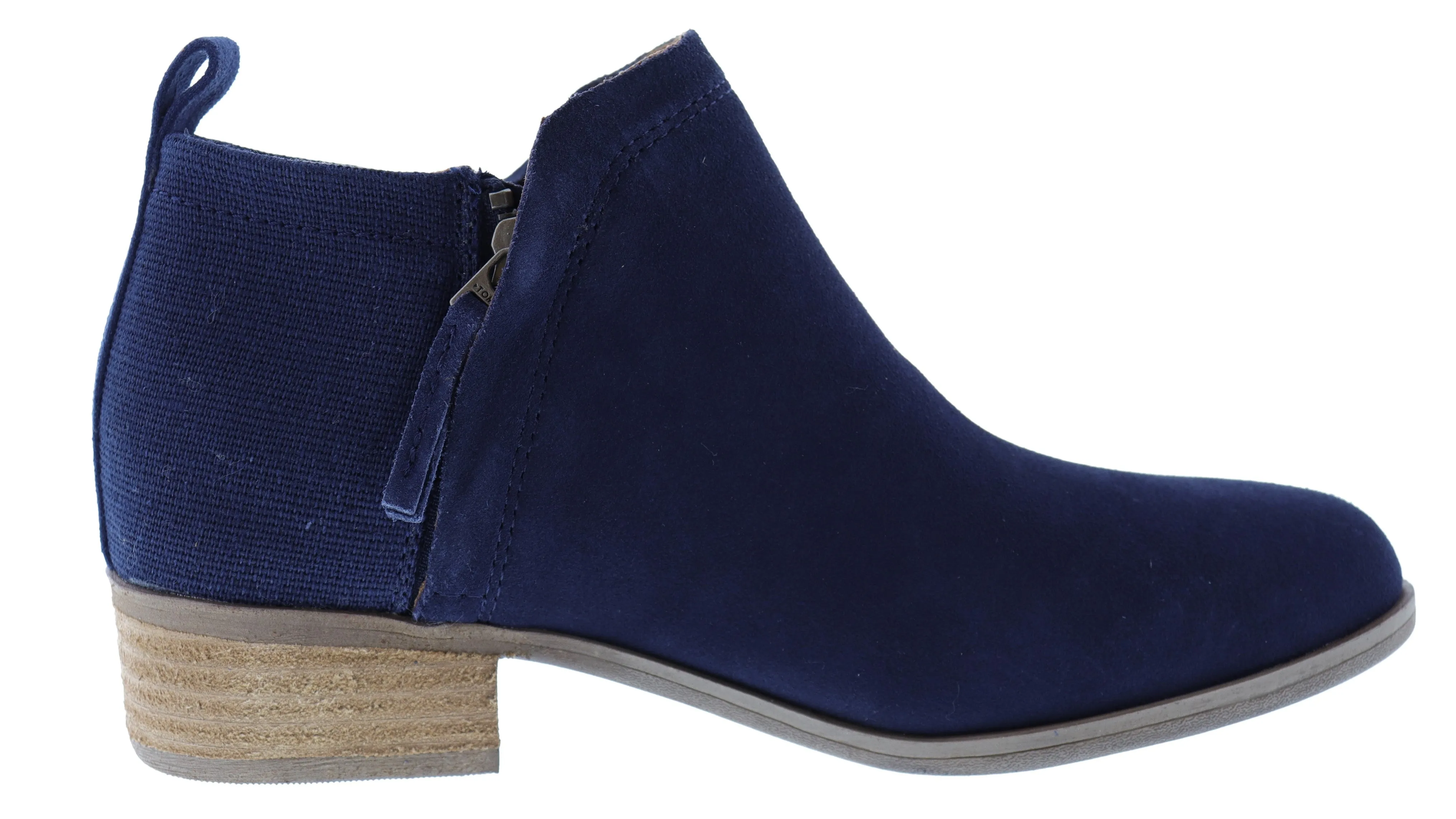 Toms Women Side Zipper Ankle Booties Deia