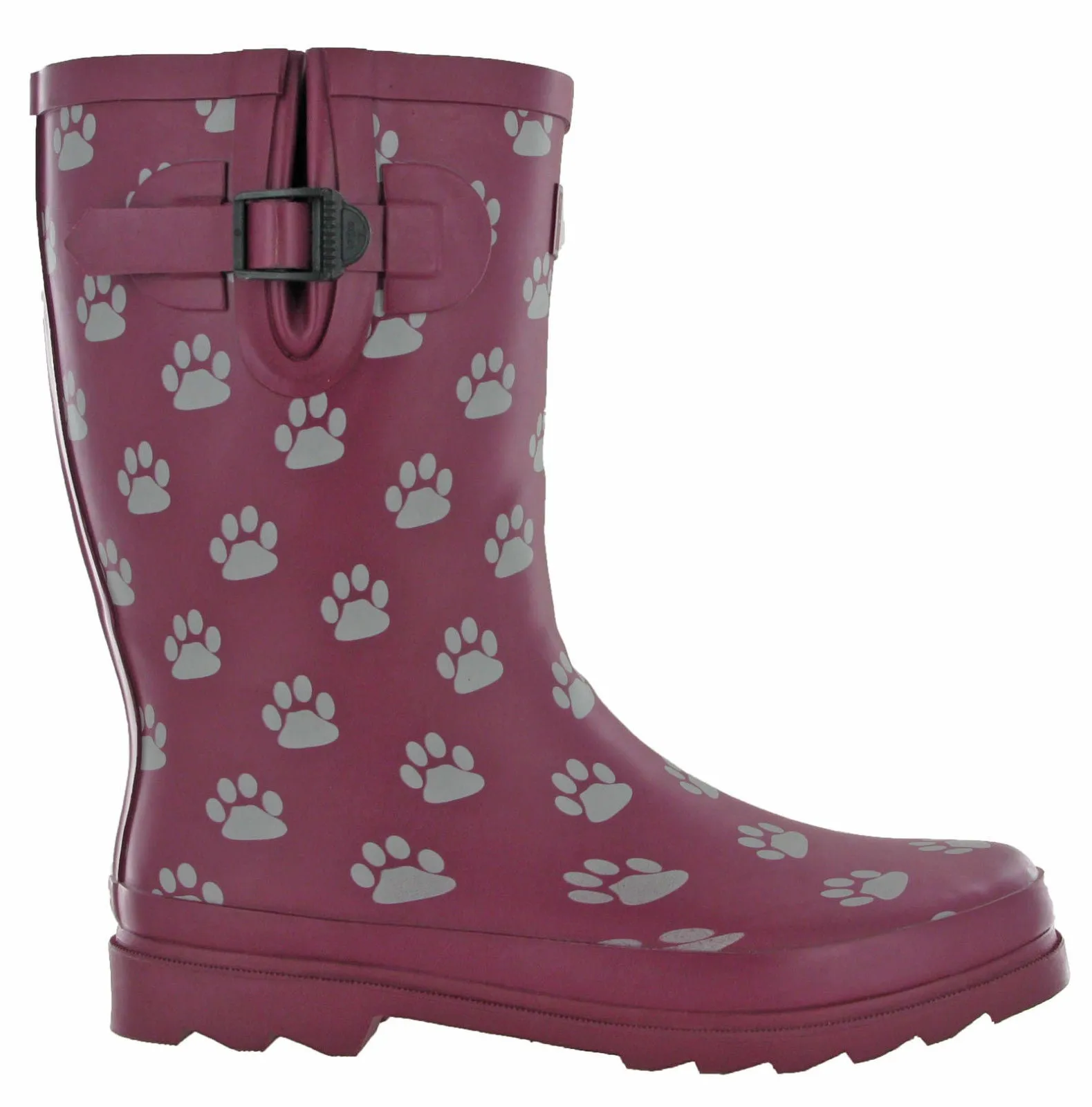 TOSH Dog Paw Short Wellington Boots