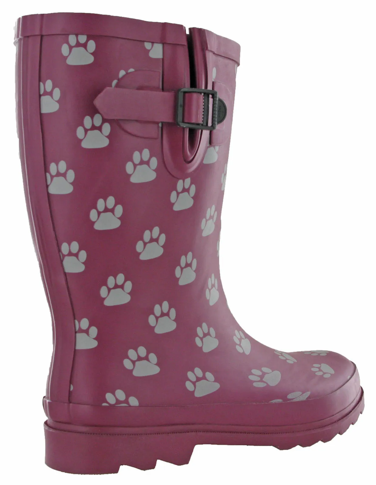 TOSH Dog Paw Short Wellington Boots