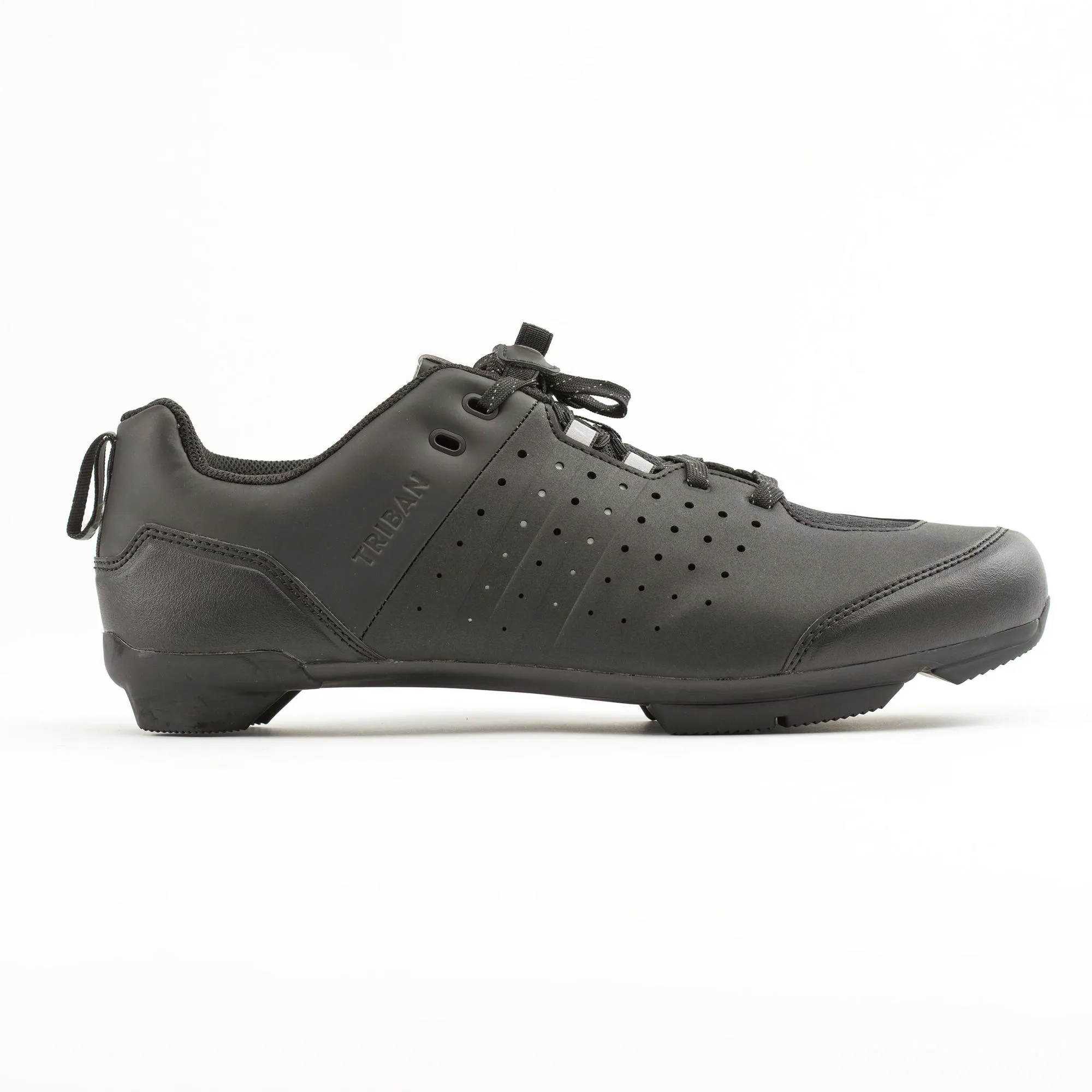 Triban Adult GRVL500 Road & Gravel Cycling Lace-Up SPD Shoes